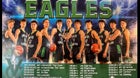 Valley Christian Eagles Boys Varsity Basketball Winter 23-24 team photo.