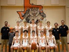 Orangefield Bobcats Boys Varsity Basketball Winter 23-24 team photo.