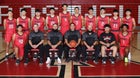 Roswell Coyotes Boys Varsity Basketball Winter 23-24 team photo.