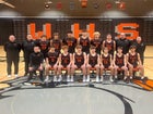 Waterloo Bulldogs Boys Varsity Basketball Winter 23-24 team photo.