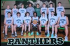 Woodland Park Panthers Boys Varsity Basketball Winter 23-24 team photo.