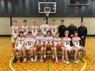 Calvary Baptist Eagles Boys Varsity Basketball Winter 23-24 team photo.