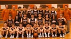 Crawford County Wolfpack Boys Varsity Basketball Winter 23-24 team photo.
