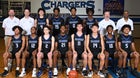 Clear Springs Chargers Boys Varsity Basketball Winter 23-24 team photo.