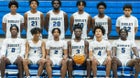 Dudley Panthers Boys Varsity Basketball Winter 23-24 team photo.