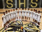 Sprayberry Yellow Jackets Boys Varsity Basketball Winter 23-24 team photo.