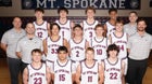 Mt. Spokane Wildcats Boys Varsity Basketball Winter 23-24 team photo.