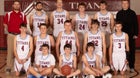 Triplains/Brewster Titans Boys Varsity Basketball Winter 23-24 team photo.