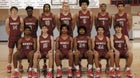 Sidwell Friends Quakers Boys Varsity Basketball Winter 23-24 team photo.