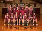 Gadsden Panthers Boys Varsity Basketball Winter 23-24 team photo.