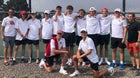 Denver East Angels Boys Varsity Tennis Fall 23-24 team photo.