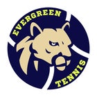 Evergreen Cougars Boys Varsity Tennis Fall 23-24 team photo.