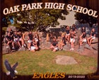 Oak Park Eagles Girls Varsity Golf Fall 19-20 team photo.