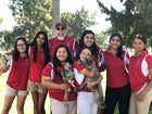 McLane Highlanders Girls Varsity Golf Fall 19-20 team photo.