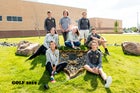 South Bison Girls Varsity Golf Fall 19-20 team photo.
