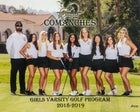 Canyon Comanches Girls Varsity Golf Fall 19-20 team photo.