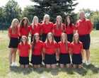 Plainfield Quakers Girls Varsity Golf Fall 19-20 team photo.