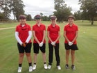 Currituck County Knights Girls Varsity Golf Fall 15-16 team photo.