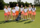 Rogers Heritage War Eagles Girls Varsity Golf Fall 15-16 team photo.