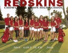Chowchilla Tribe Girls Varsity Golf Fall 15-16 team photo.