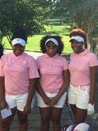 Chambers Cougars Girls Varsity Golf Fall 15-16 team photo.