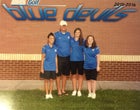 Maiden Blue Devils Girls Varsity Golf Fall 15-16 team photo.