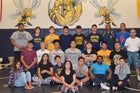 Highland Hornets Boys Varsity Wrestling Winter 15-16 team photo.