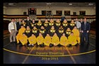 Archbishop Wood Vikings Boys Varsity Wrestling Winter 15-16 team photo.