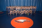 Rogers Heritage War Eagles Boys Varsity Wrestling Winter 15-16 team photo.