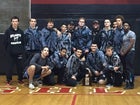 Atlantic Sharks Boys Varsity Wrestling Winter 15-16 team photo.