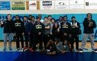 Central Tigers Boys Varsity Wrestling Winter 15-16 team photo.
