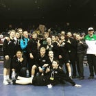 Churchill County Greenwave Boys Varsity Wrestling Winter 15-16 team photo.