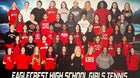 Eaglecrest Raptors Girls Varsity Tennis Spring 26-27 team photo.