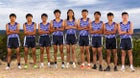 Miyamura Patriots Boys Varsity Cross Country Fall 25-26 team photo.