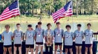 Hamilton Aggies Boys Varsity Cross Country Fall 25-26 team photo.