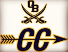 Olive Branch Conquistadors Boys Varsity Cross Country Fall 25-26 team photo.