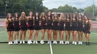 Hickory Tornadoes Girls Varsity Tennis Fall 26-27 team photo.