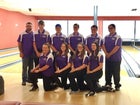 Okeechobee Brahmans Girls Varsity Bowling Fall 17-18 team photo.
