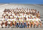 Mayfield Trojans Girls Varsity Track & Field Spring 15-16 team photo.