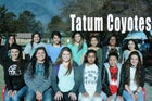 Tatum Coyotes Girls Varsity Track & Field Spring 15-16 team photo.