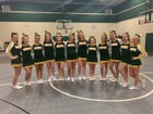 Ouachita Warriors Co-ed Varsity Cheer Winter 19-20 team photo.