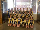 Gosnell Pirates Co-ed Varsity Cheer Winter 19-20 team photo.