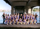 Lewiston Golden Bengals Co-ed Varsity Cheer Winter 19-20 team photo.
