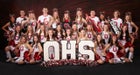 Oakley Hornets Co-ed Varsity Cheer Winter 19-20 team photo.
