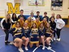 Marsing Huskies Co-ed Varsity Cheer Winter 19-20 team photo.