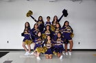 Tucumcari Rattlers Co-ed Varsity Cheer Winter 19-20 team photo.