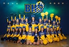 Bloomfield Bobcats Co-ed Varsity Cheer Winter 19-20 team photo.