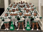 Albuquerque Bulldogs Co-ed Varsity Cheer Winter 19-20 team photo.
