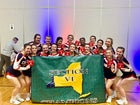 Iroquois Chiefs Co-ed Varsity Cheer Winter 19-20 team photo.