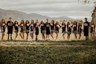 Malad Dragons Co-ed Varsity Cheer Winter 19-20 team photo.